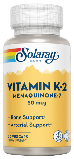 K2 Menaquinone Vitamin K2 30 Vegetable Capsules