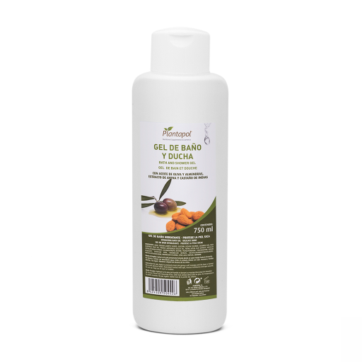 Shower Gel Olive oil and Almonds+Oat+Horse Chestnut 750 ml