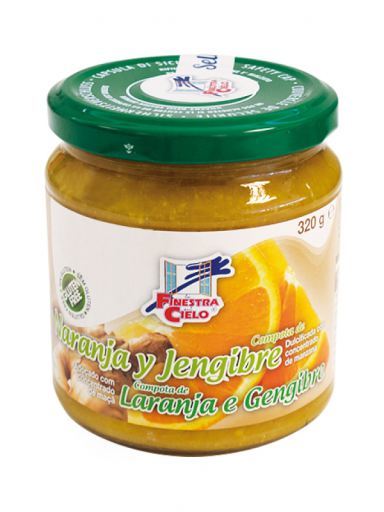 Orange and ginger compote 320g