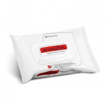 Ansollitas Wipes Anal Hygiene 50 Units