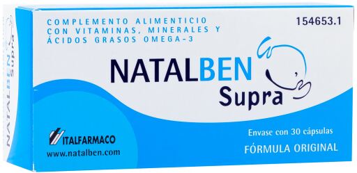 Nutritional Supplement Natalben Supra 30 Caps