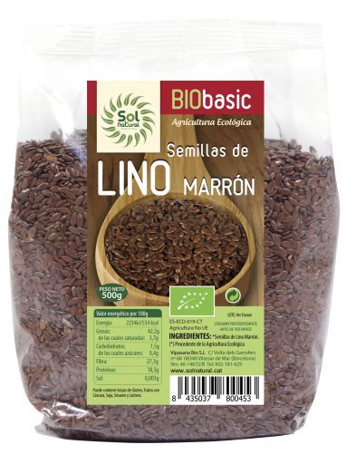 Linseed Brown Bio 500 gr