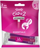 Razor extra 2 beauty 2 blades