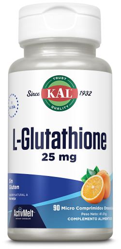 L-Glutathione Orange 25 mg 90 Orosoluble Tablets