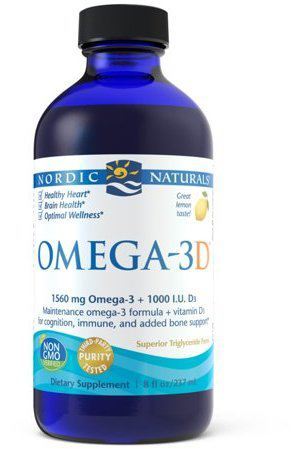 Omega-3D 1560 mg Lemon 237 ml