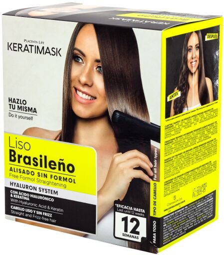 Keramatisk Brazilian Straightening Kit 4 Steps