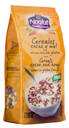 Cereals Cocoa and Honey-Noglut 225 gr