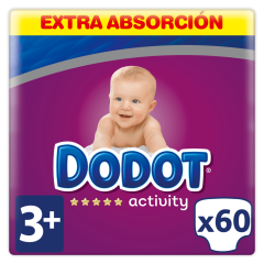Activity Extra Diapers Size 3 with 60 Units