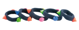 Elastic Pop Scrunchies with Triangles 5 Units