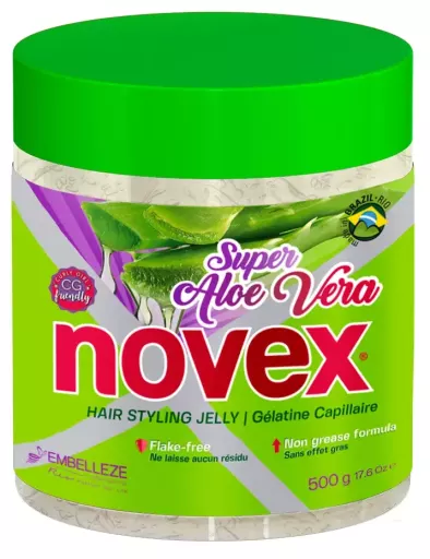 Super Aloe Vera Fixing Hair Fixative Gelatin 500 gr