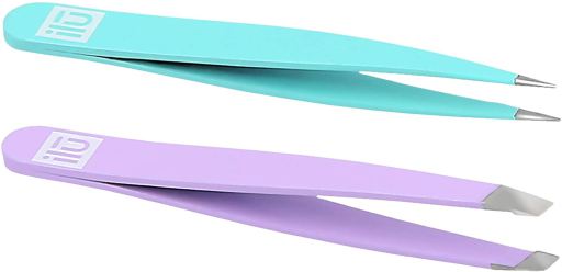 Set of 2 Mini Eyebrow Tweezers