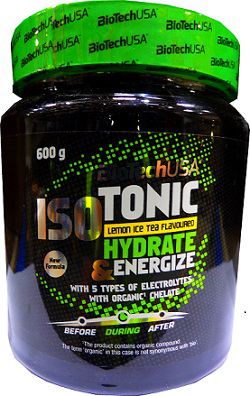 IsoTonic Lemon Ice Tea 600 gr