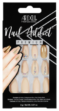 Nail Addict Nude Jeweled False Nails