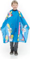 Children's Blue Polyester Court Cape 83x125 cm