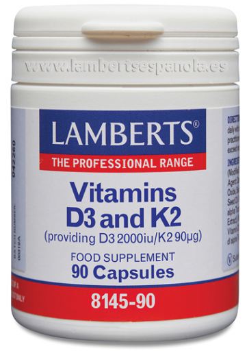 Vitamin D3 2000 IU and K2 90 µg