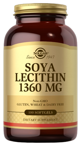 Lecithin 1360 mg 180 Capsules