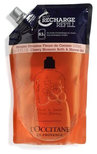 Cherry Blossoms Eco Recharge Shower Gel 500 ml