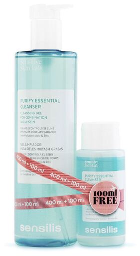 Pack Purify Essential Cleansing Gel 400 + 100 ml