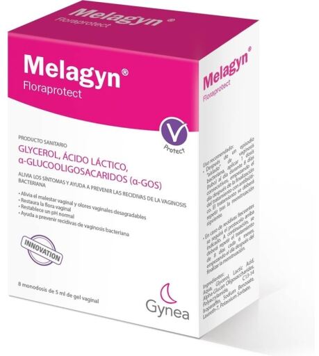 Melagyn Floraprotect Gel 8 Single Dose