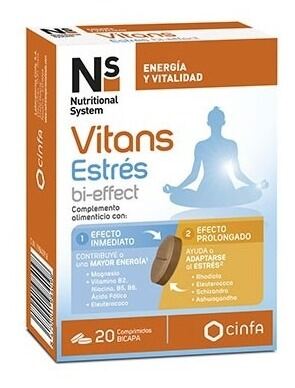 Ns Vitans Stress Bi-Effect 20 Capsules