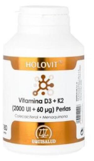 Holovitvitamin D3 2000Ui + K2 60 mg 180 Pearls