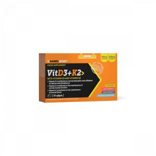 Named Sport Vitamin D3+K2 30 Tablets