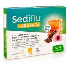 Sediflu Throat 15 Tablets