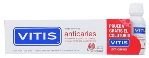 Anticaries Toothpaste 100 ml + Mouthwash 30 ml