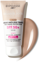 Anti-Aging Facial Cream With Color SPF50+ 50 ml