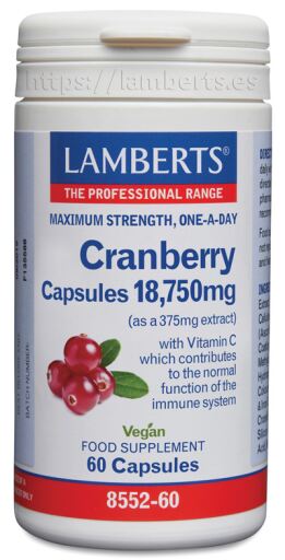 Cranberry 18750 mg 60 Tablets 8552-60